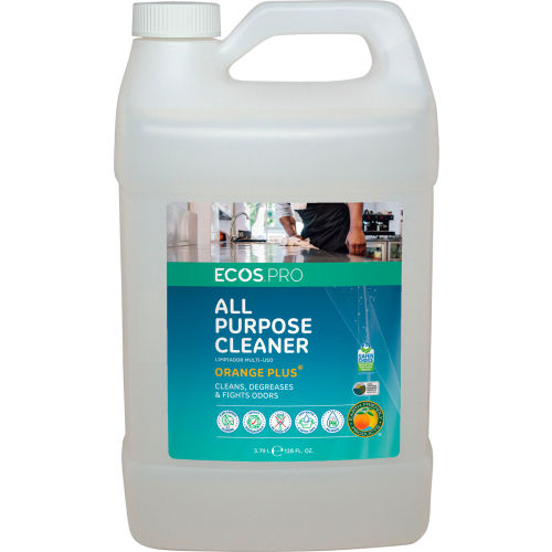 Ecos Pro ECOS® Pro Orange Plus RTU All Purpose Cleaner, Gallon Bottle, 4 Bottles - PL9706/04 - WBB508320