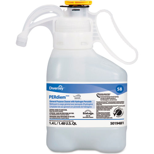 Diversey Diversey PERdiem Concentrated Cleaner W/ Hydrogen Peroxide, 47 oz. Bottle, 2 Bottles - 5019481 - WBB2248855