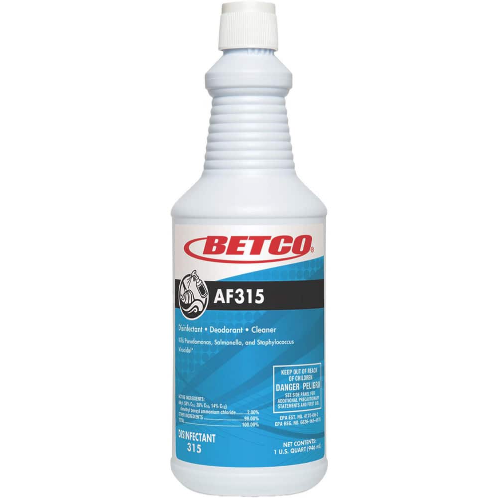 Betco All-Purpose Cleaner:  32 oz, Bottle,  Disinfectant - 72969306