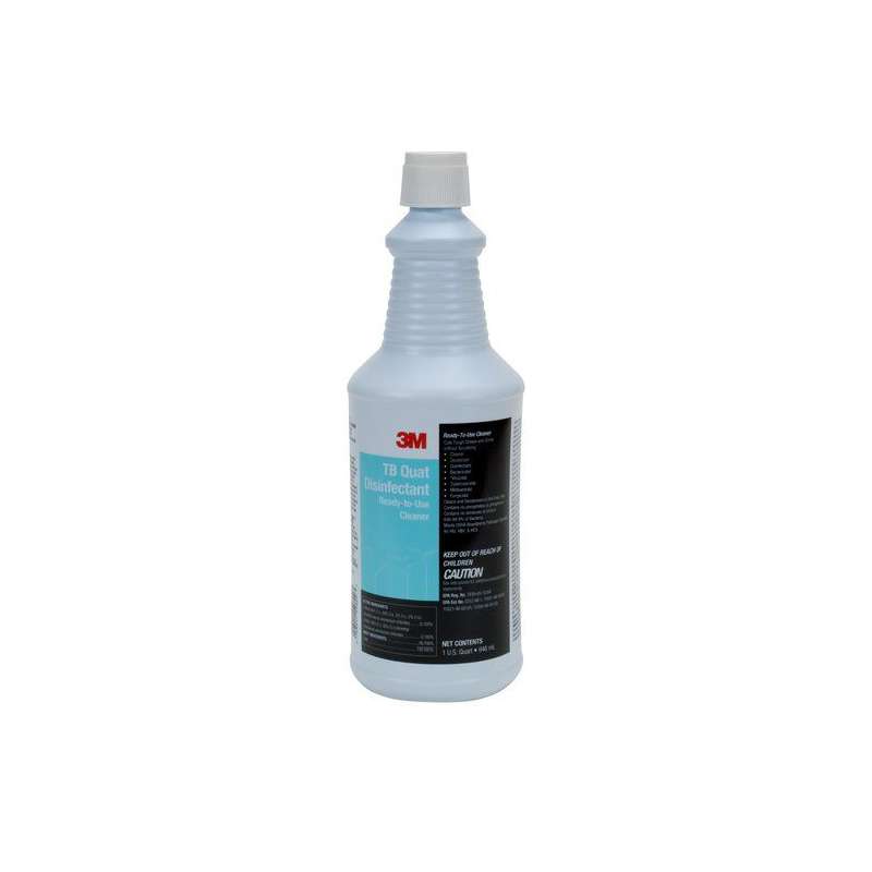3M 3M™ TB Quat Disinfectant Ready-To-Use Cleaner, Quart, 12/Case - 50048011296123-31196