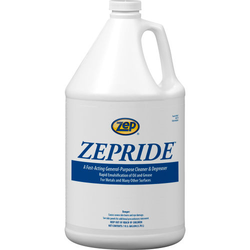 Zep ZepRIDE Multi-Use Liquid Cleaner & Degreaser, Gallon Bottle, 4 Bottles/Case - WBB2684475