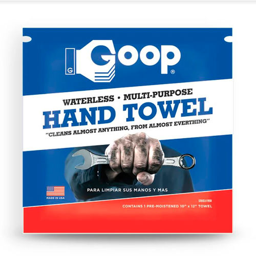 Goop Goop® Hand Cleaner Towels, 250 Individually Wrapped Wipes - 25930 - WBB615401