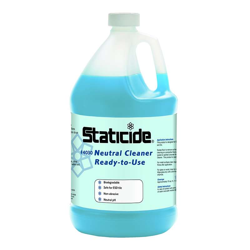 ACL Staticide Neutral Cleaner Concentrate, Anti-Static, Neutral and Non-Abrasive, 1 Gallon - 4030-1-95