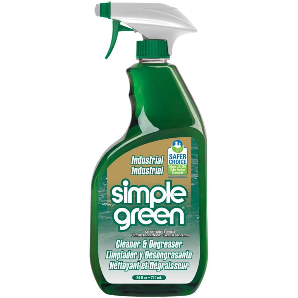 Simple Green Industrial Cleaner & Degreaser, 24 oz Spray Bottle - 89887509