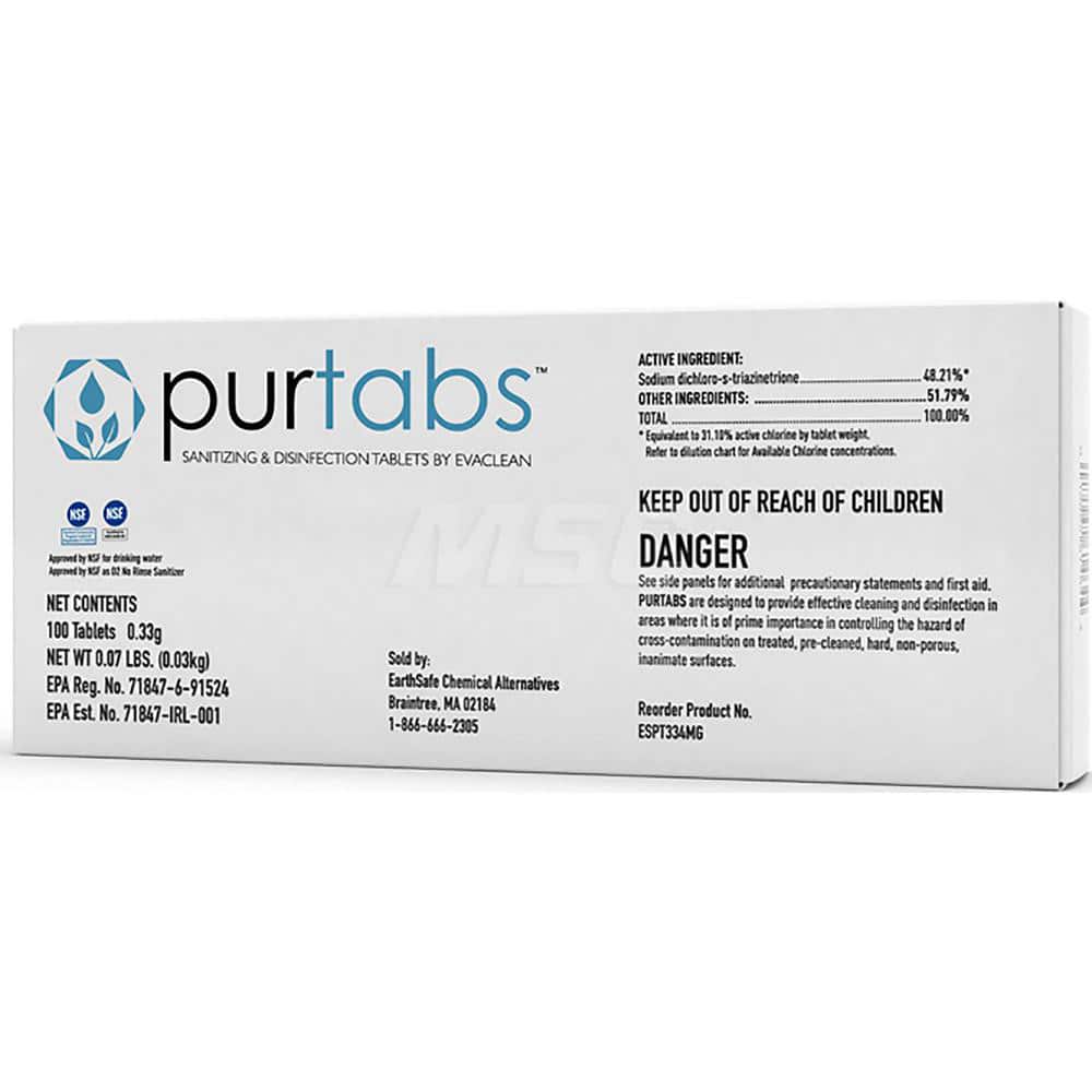 PurTabs All-Purpose Cleaner: Bag-in-Box, Disinfectant - 19434059