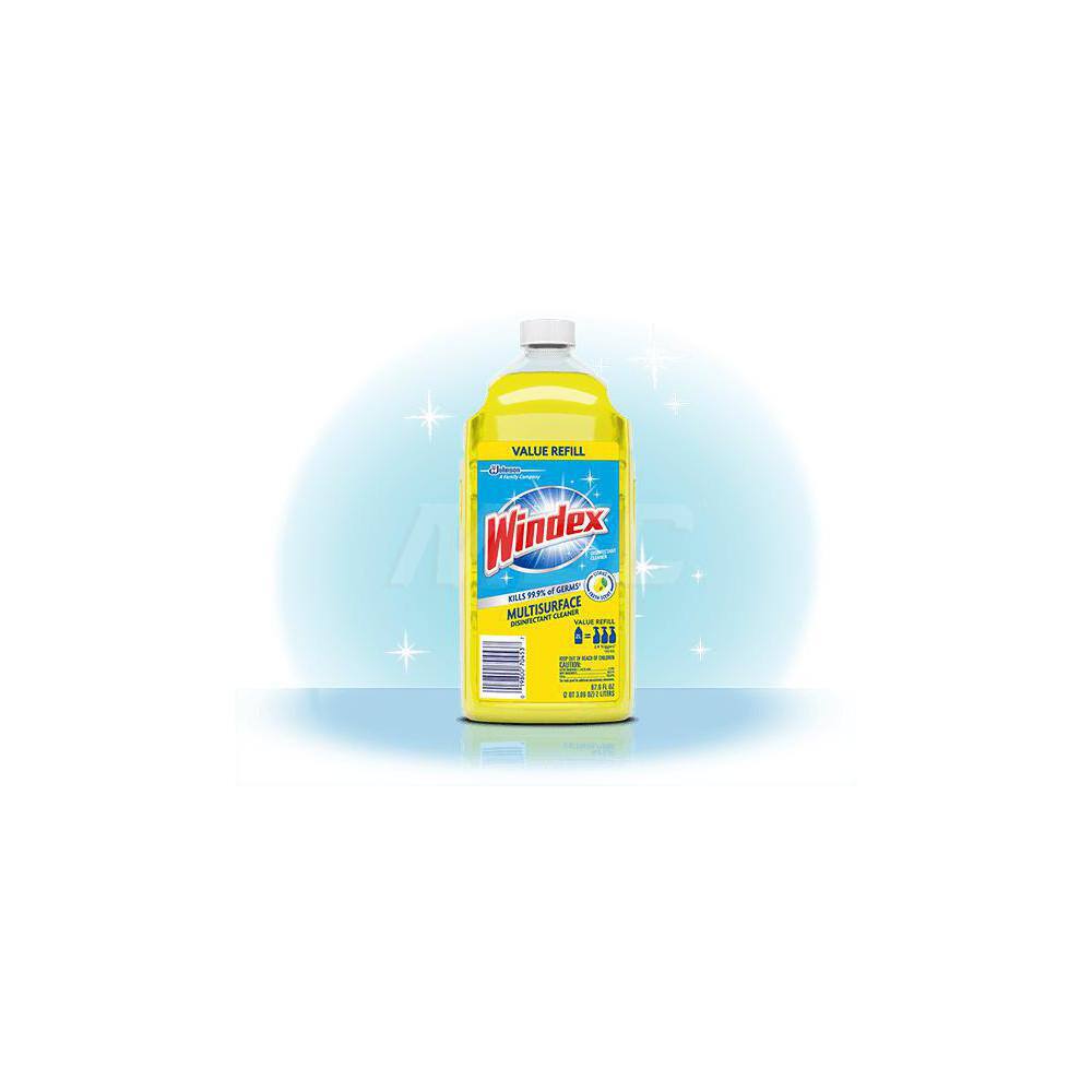 Windex All-Purpose Cleaner:  1 gal, Bottle,  Disinfectant - 2648590