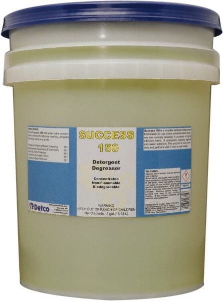 Detco Success 150, 5 Gal Pail, Concentrated Butyl Cleaner/Degreaser - 36644383