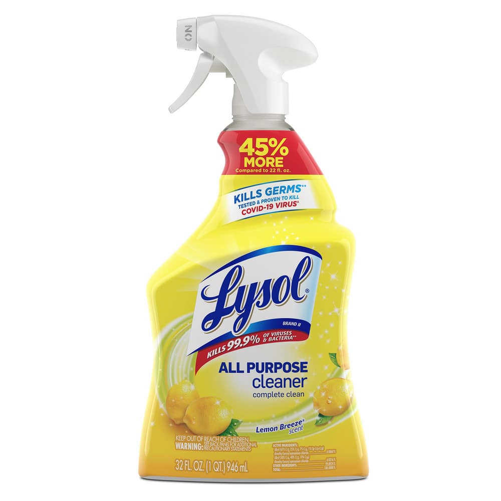 Lysol All-Purpose Cleaner: 32 oz Spray Bottle, Disinfectant - 79841854