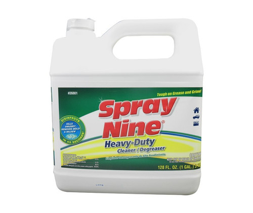 Spray Nine 26801 Heavy-Duty Cleaner+Degreaser+Disinfectant - Gallon Jug - SGP27049
