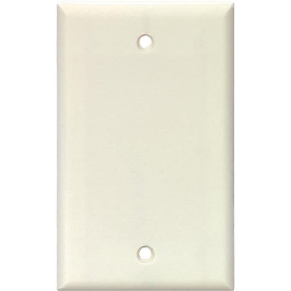 Arrow Hart 2129 Wallplate, 495 in L, 234 in W, 008 in Thick, 1 Gang, Polycarbonate, White - 2129W-BOX