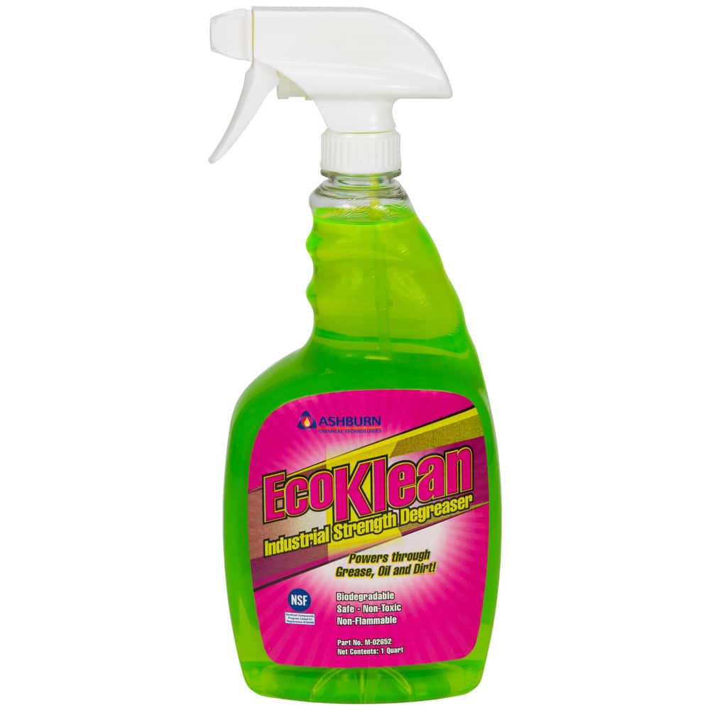 Ashburn Chemical Technologies Degreaser:  1 qt, Bottle, - 31344336