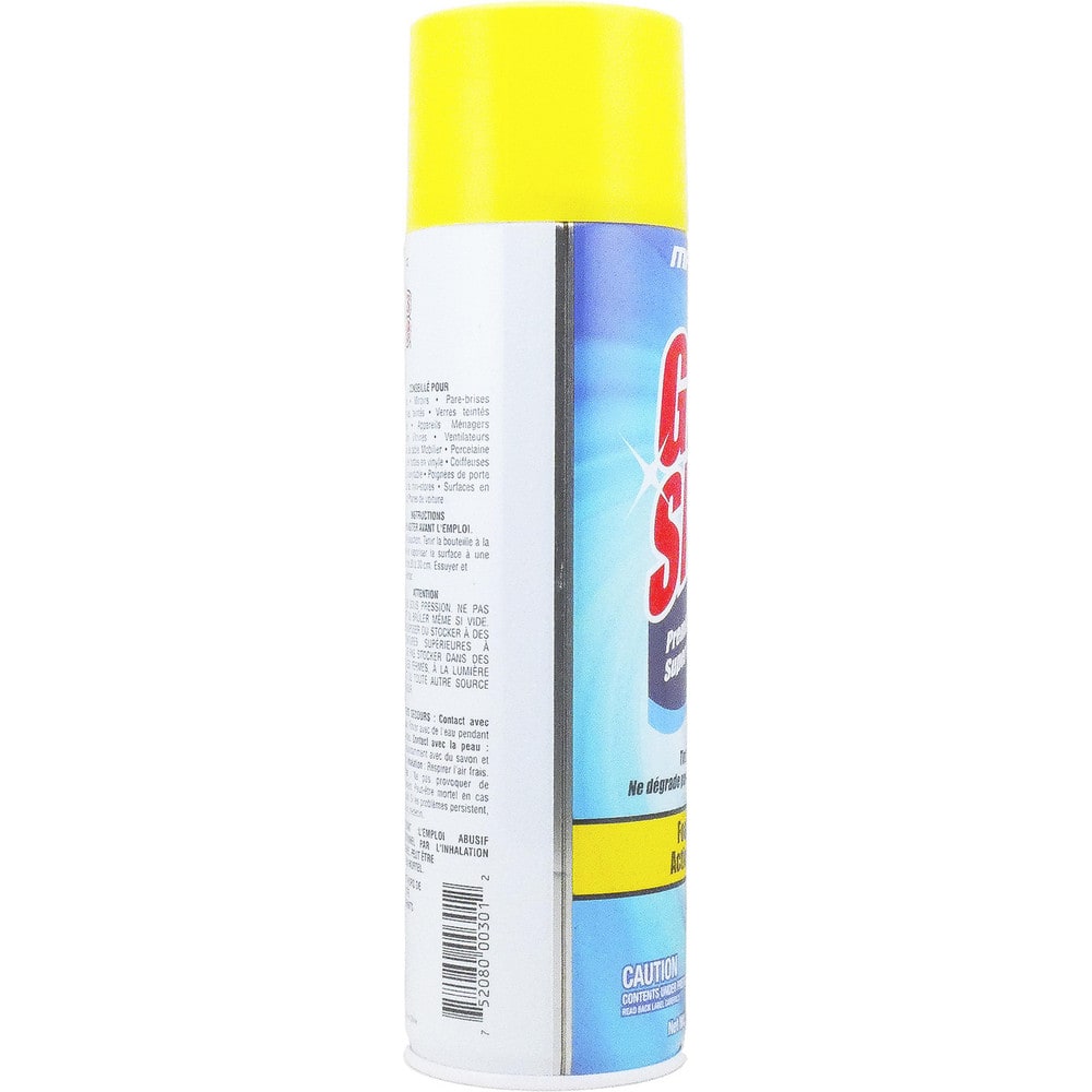 Glass Shine Glass Cleaners; Form: Liquid; Container Type: Aerosol Can; Solution Type: Ready to Use, Ammonia-Free; Container Size: 19 oz; Removes: Grease, Dirt, Water Marks; Composition: Water-Based - 13444658