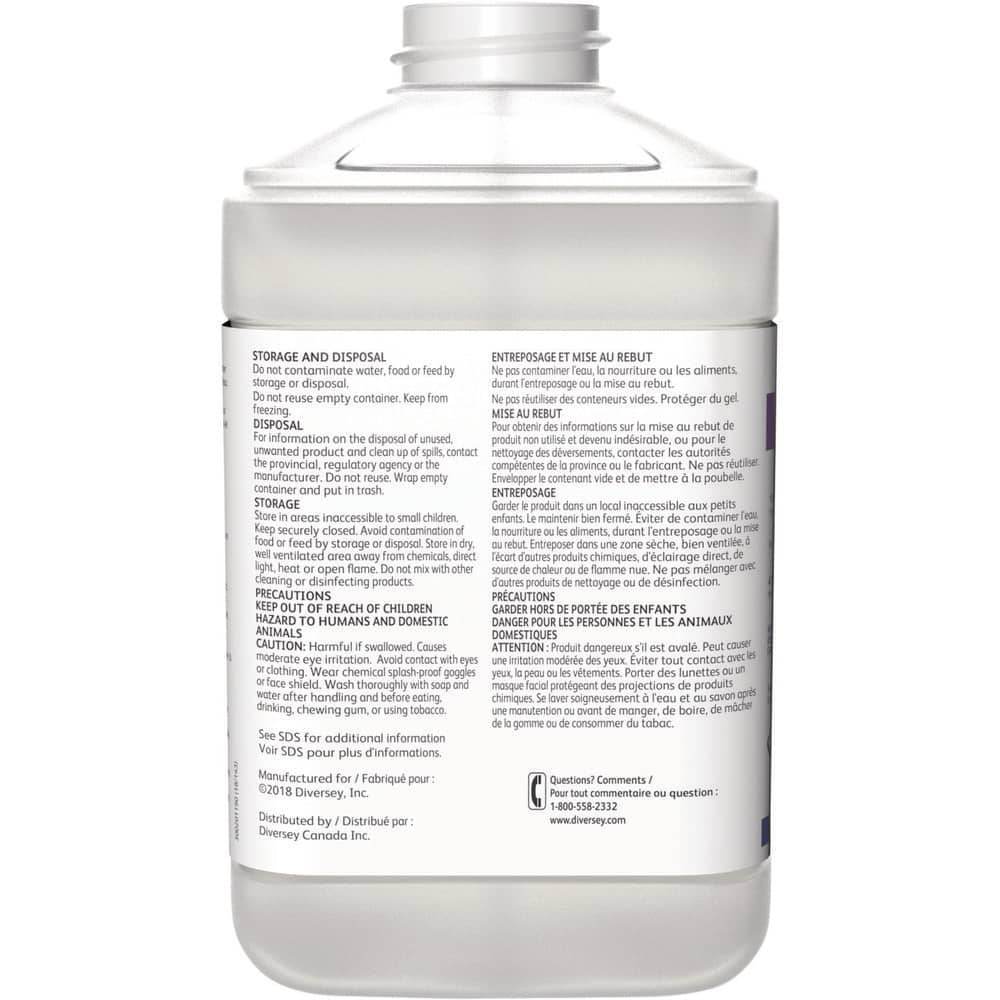 Diversey All-Purpose Cleaner:  84.5 oz, Bottle,  Disinfectant - 88207394