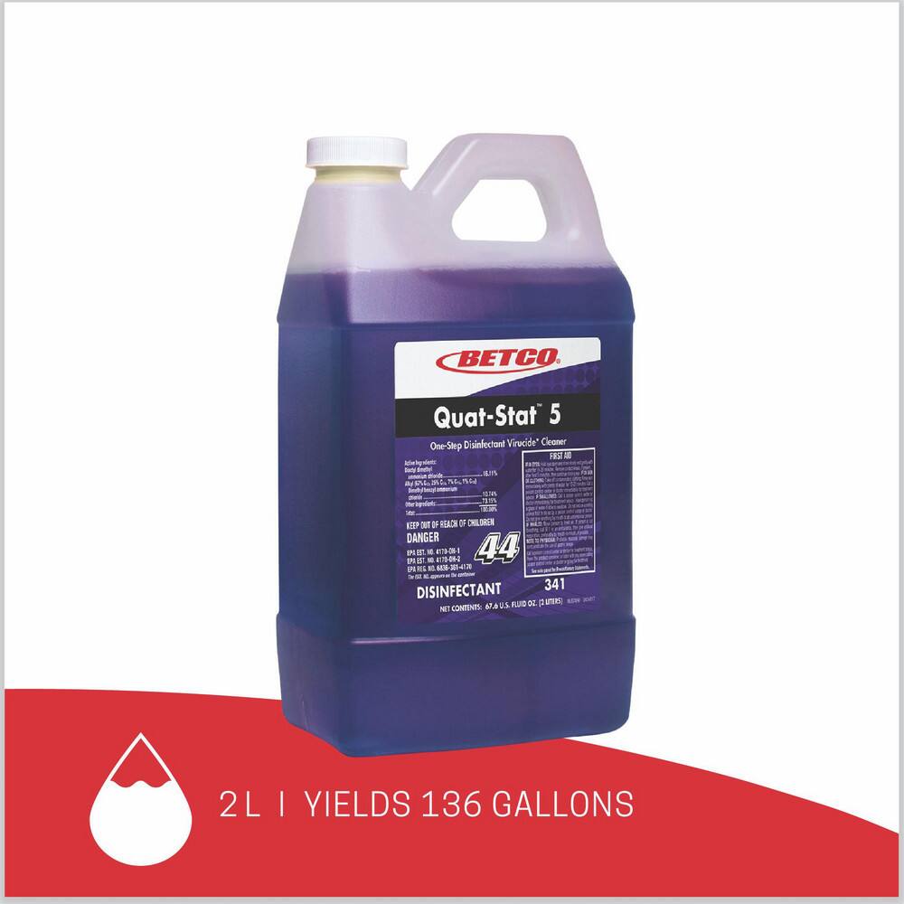Betco All-Purpose Cleaner:  2 L, Bottle,  Disinfectant - 73006868