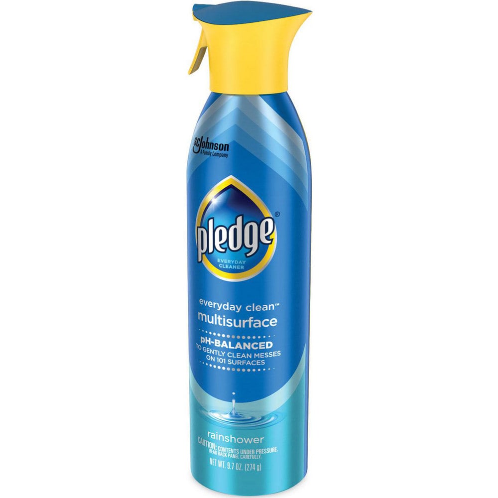 Pledge Pledge Multisurface Cleaner, Everyday Clean™, Aerosol, Rainshower Scent, 9.7 oz, 6/Case - 91482687