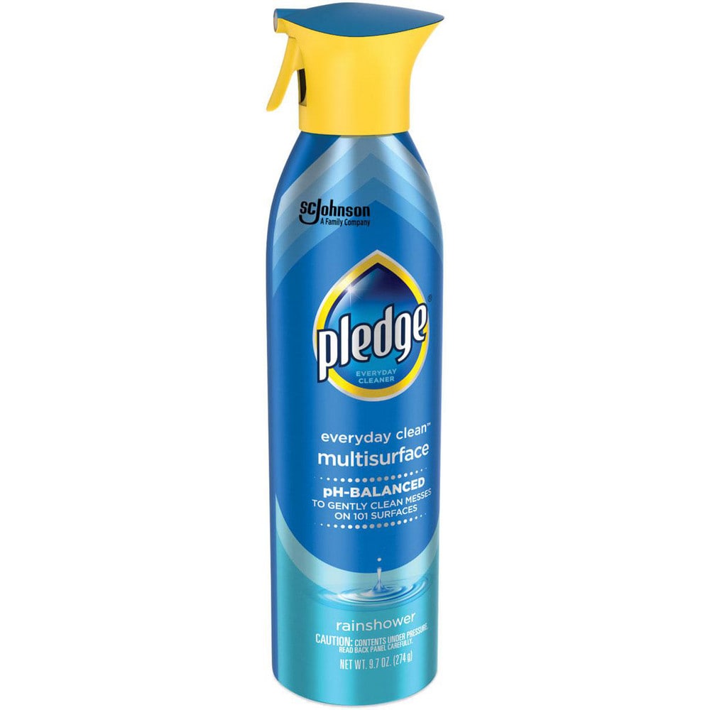 Pledge Pledge Multisurface Cleaner, Everyday Clean™, Aerosol, Rainshower Scent, 9.7 oz, 6/Case - 91482687