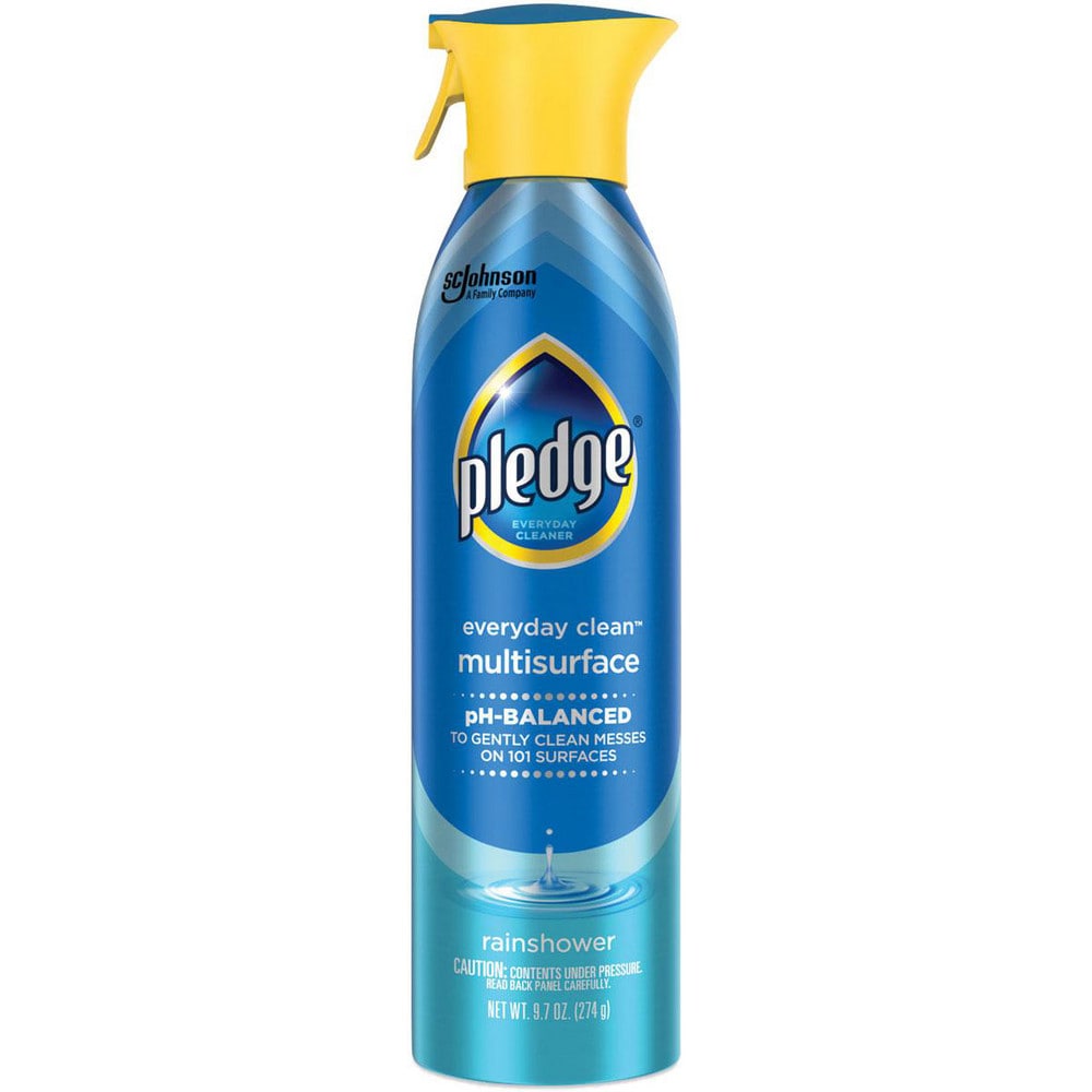 Pledge Pledge Multisurface Cleaner, Everyday Clean™, Aerosol, Rainshower Scent, 9.7 oz, 6/Case - 91482687