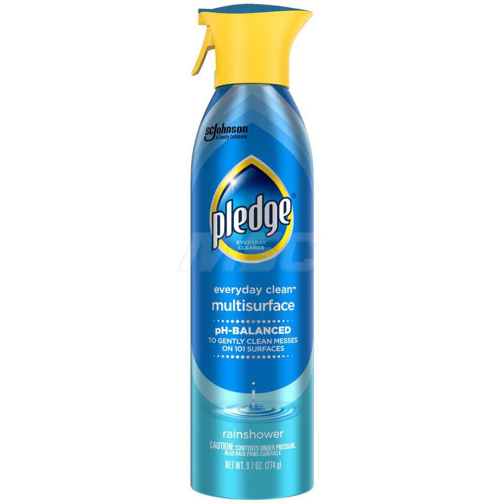 Pledge Pledge Multisurface Cleaner, Everyday Clean™, Aerosol, Rainshower Scent, 9.7 oz, 6/Case - 91482687