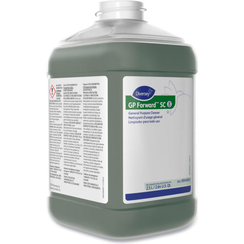Diversey Diversey™ GP Forward General Purpose Cleaner, Mild Citrus Scent, 84.5 oz. Bottle, 2/Case - WBB3178298
