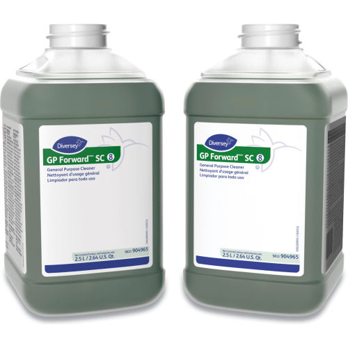 Diversey Diversey™ GP Forward General Purpose Cleaner, Mild Citrus Scent, 84.5 oz. Bottle, 2/Case - WBB3178298