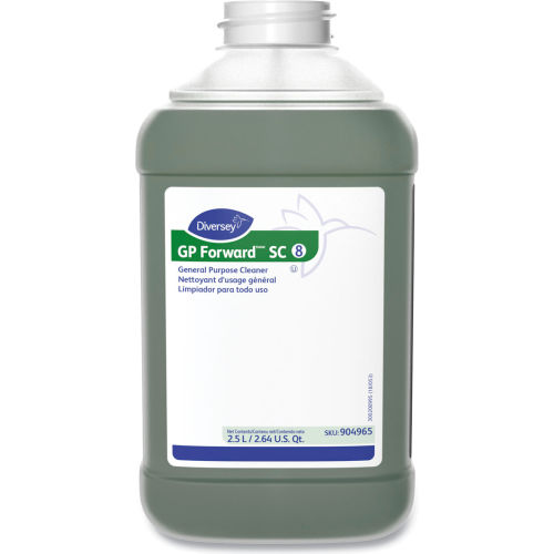 Diversey Diversey™ GP Forward General Purpose Cleaner, Mild Citrus Scent, 84.5 oz. Bottle, 2/Case - WBB3178298