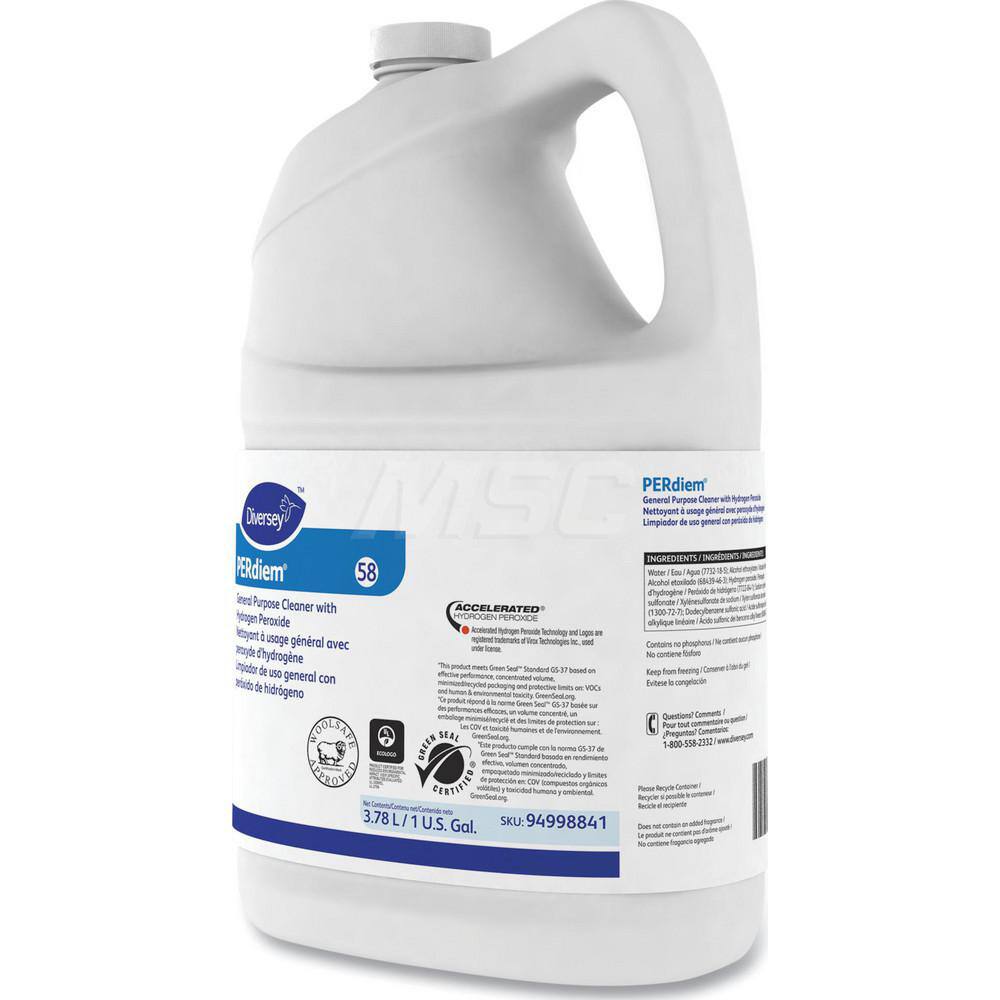 Diversey All-Purpose Cleaner: 1 gal Bottle, Disinfectant - 10725679
