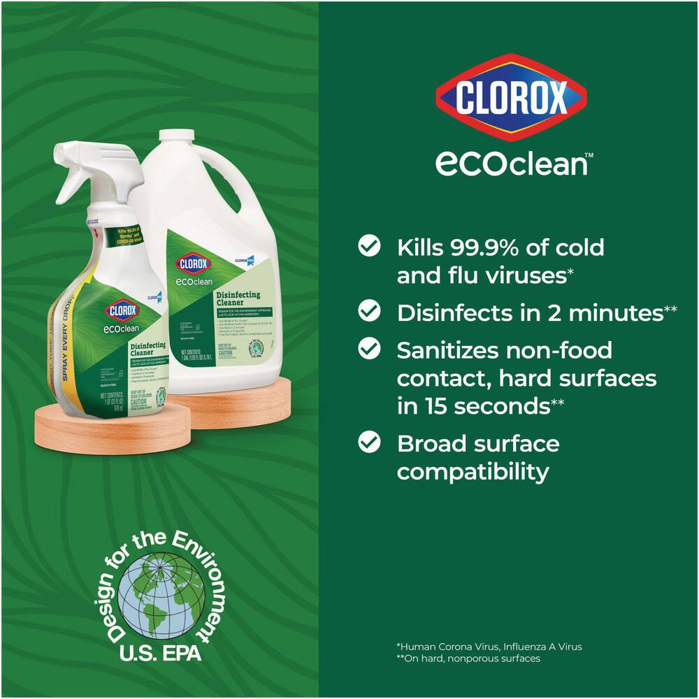 Clorox All-Purpose Cleaner:  32 oz, Spray Bottle,  Disinfectant - 73004491