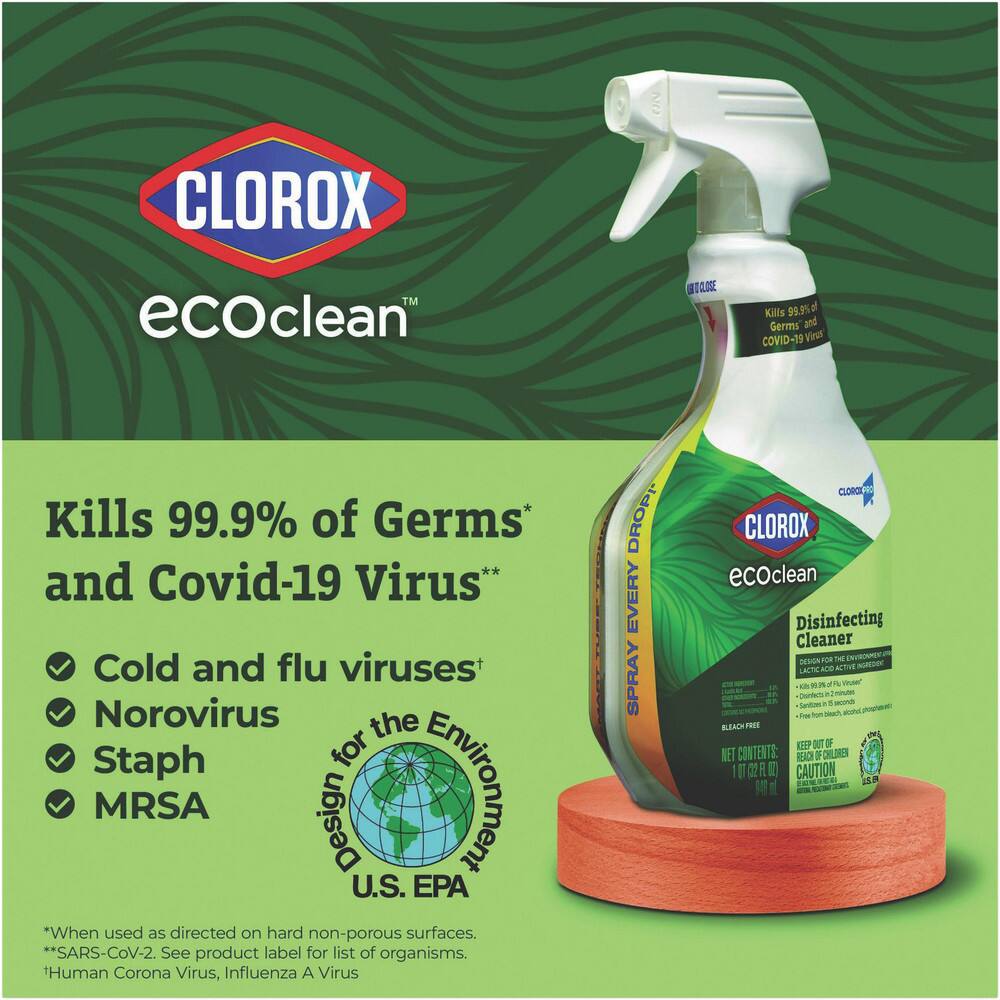 Clorox All-Purpose Cleaner:  32 oz, Spray Bottle,  Disinfectant - 73004491
