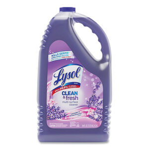 Reckitt Benckiser 144oz Plastic Bottle Purple/White Lavender and Orchid LYSOL® Pourable Multi-Surface Cleaner - 0622762
