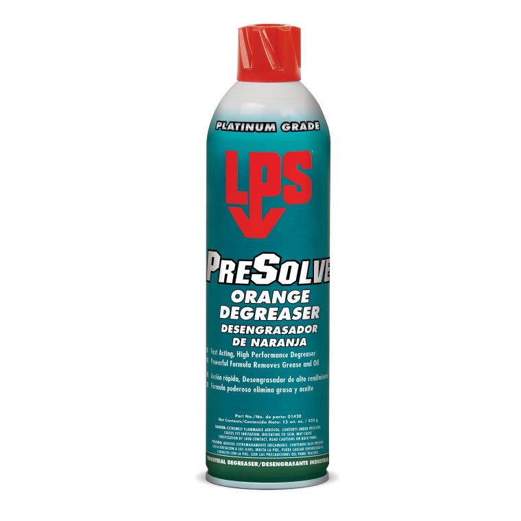 LPS LPS 01420 PreSolve Orange Degreaser, 15oz. Net Aerosol - ITW-01420