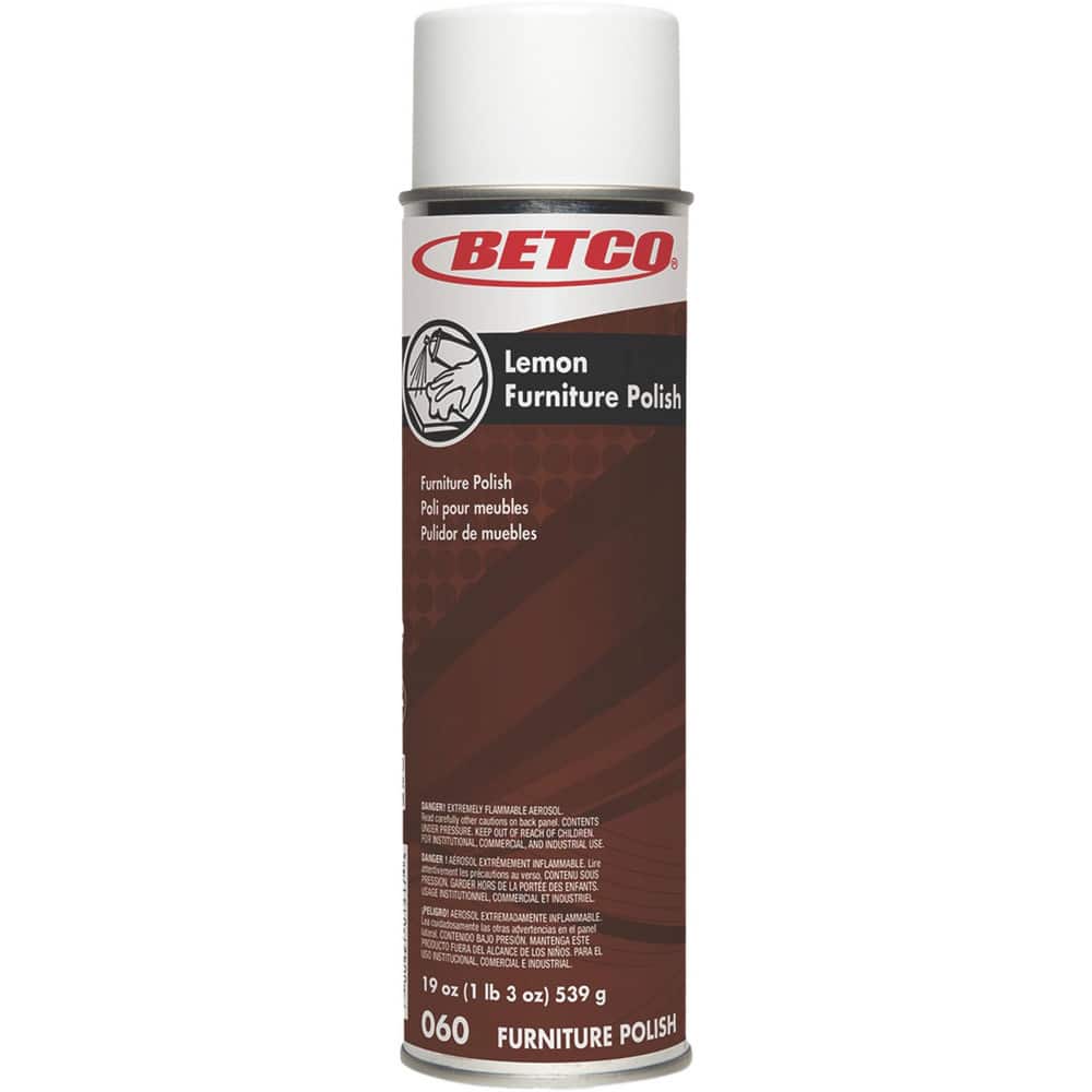 Betco Disinfectant & Cleaner:  19 oz, Aerosol Can,  No - 72968894