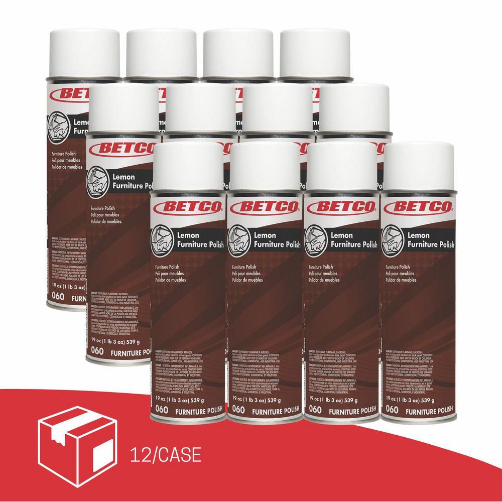 Betco Disinfectant & Cleaner:  19 oz, Aerosol Can,  No - 72968894