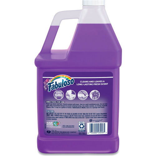 Fabuloso Fabuloso Multi-use Cleaner, Lavender Scent, Gallon Bottle, 4/Case - WBB2685287