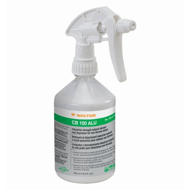 Walter Surface Technologies Walter 53G123 CB 100 ALU Natural Industrial-Strength Cleaner/Degreaser, 16.9fl oz. - WAL-53G123