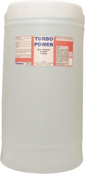 Detco Turbo Power, 15 Gal Drum, Alkaline Cleaner/Degreaser - 33701863