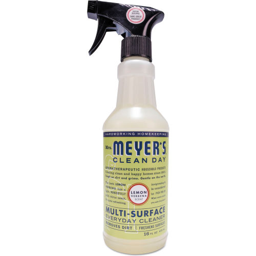 Mrs. Meyer's Mrs. Meyer's® Multi Purpose Cleaner, Lemon Scent, 16 Oz. Spray Bottle, 6/Carton - WBB3037657