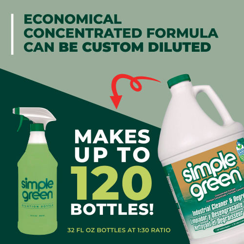 Simple Green Simple Green® Industrial Cleaner & Degreaser, 1 Gallon Bottle - 13005 - WBB1872324
