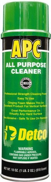 Detco All-Purpose Cleaner:  20 oz, Aerosol,  No - 33702564