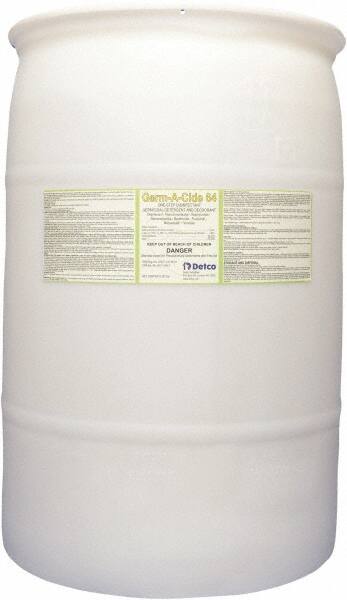 Detco Germ-A-Cide 64, 30 Gal Drum, Concentrated Disinfectant/Cleaner - 33702549