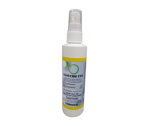 Celeste® Sani-Cide EX3 LS-SCIDEX3/6 Clear Disinfectant & Multi-Purpose Cleaner - 6 oz Bottle - SGP123126