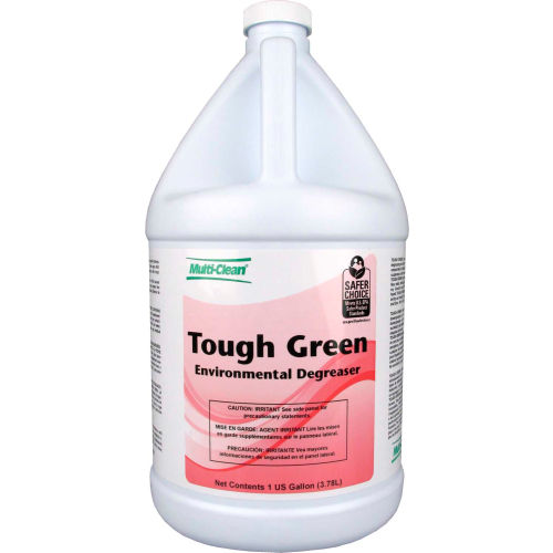 Multi-Clean Multi-Clean® Tough Green All Purpose Cleaner & Degreaser- Fruity-Floral, Gallon, 4 Bottles - WBB2328757