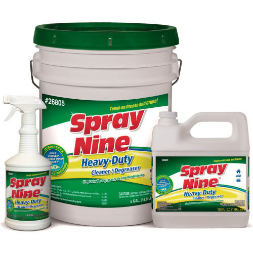 Spray Nine Spray Nine® Multi-Purpose Cleaner & Disinfectant, Gallon Bottle, 4 Bottles - 268014 - WBB1872687