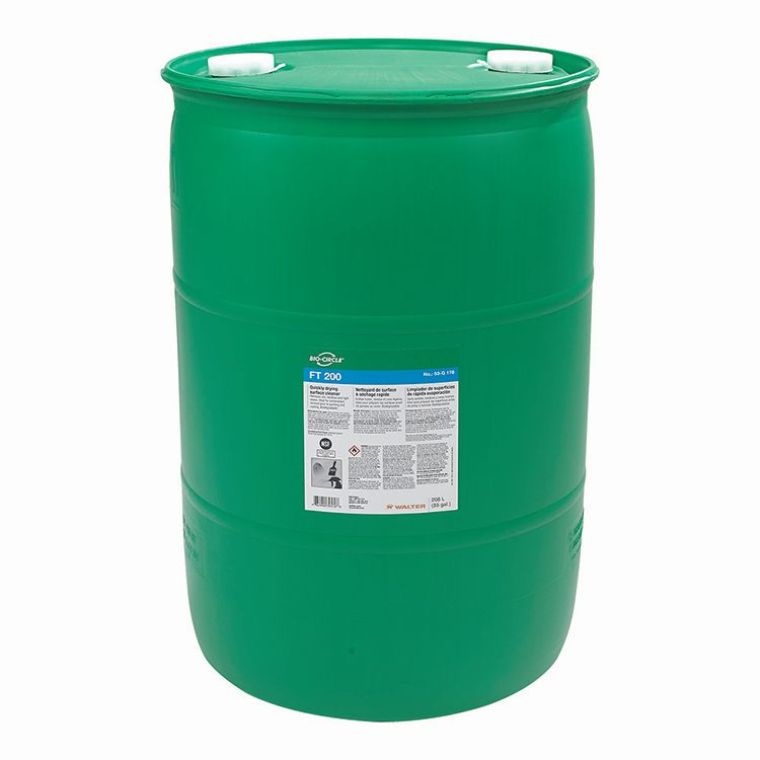 Walter Surface Technologies Walter 53G178 Bio-Circle FT 200 Fast Drying Cleaner/Degreaser 208L - WAL-53G178