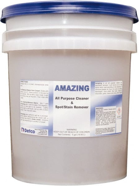 Detco Amazing, 5 Gal Pail, Spot/Stain Remover - 33702614