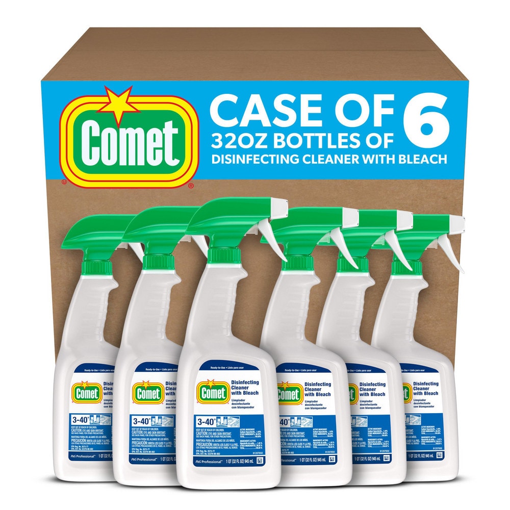 Comet All-Purpose Cleaner & Disinfectant:  32 oz, Trigger Spray Bottle,  Disinfectant - 10725653