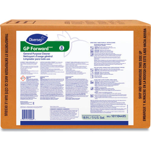 Diversey Diversey™ GP Forward General Purpose Cleaner, Mild Citrus Scent, 5 Gallon Envirobox - WBB3178453