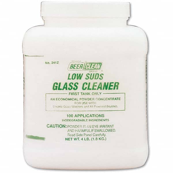 Diversey Beer Clean Low Suds Glass Cleaner, 4 Lb, Manual, 2/CT - 91511527