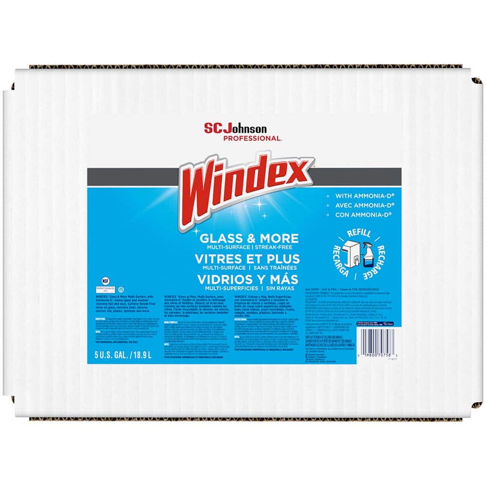 Windex Windex Glass & More Multi-Surface, Streak-Free Cleaner Refill, 5 Gallon - 38702643