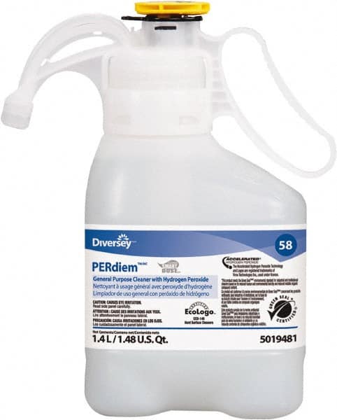 Diversey Disinfectant:  47.34 oz, Bottle,  Disinfectant - 50511583