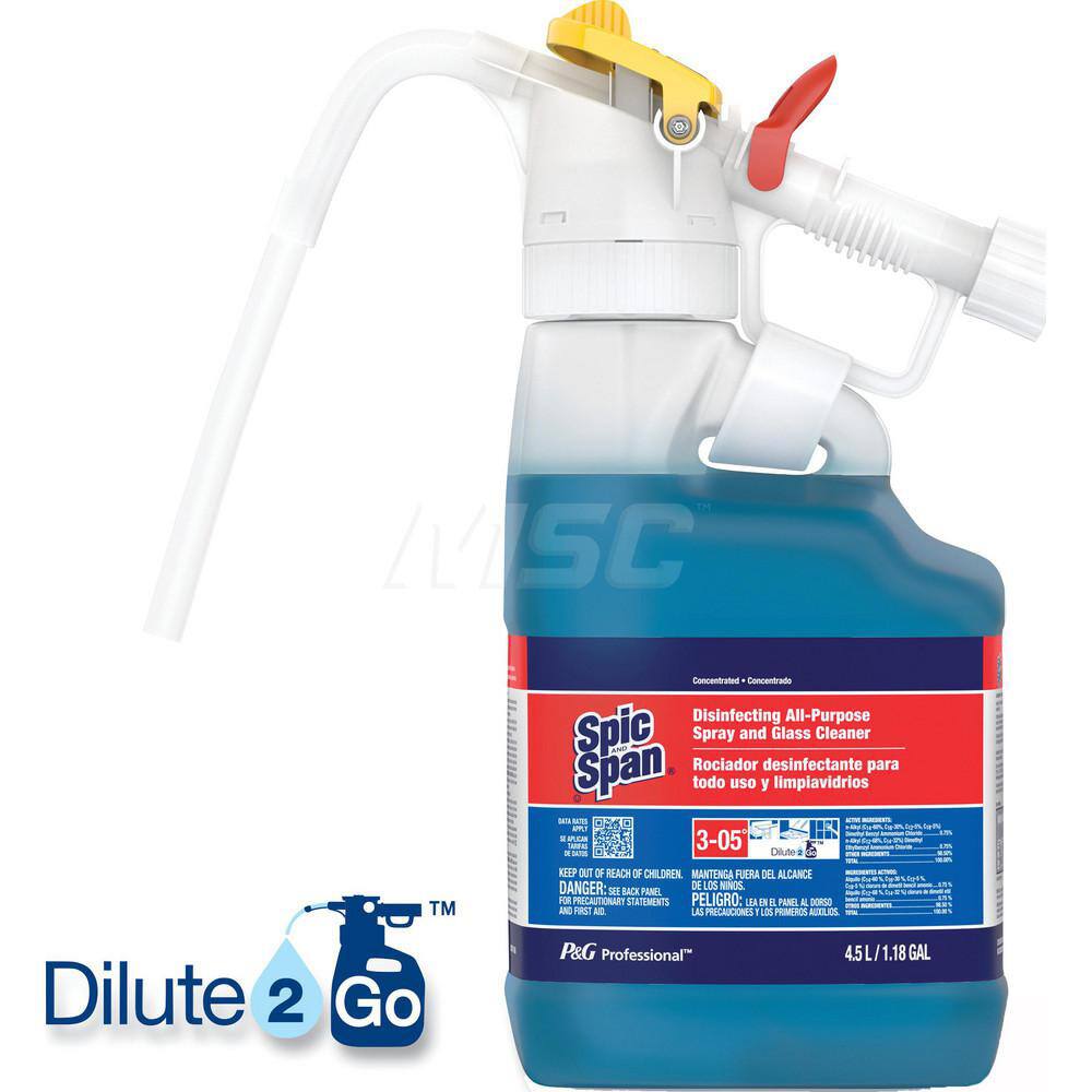 Spic & Span All-Purpose Cleaner:  4.5 L, Bottle,  Disinfectant - 10725497